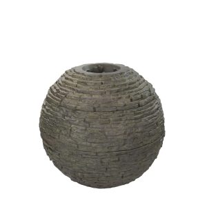 Stacked Slate Sphere 24" Dia (61 cm)