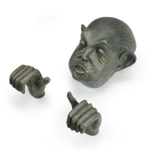 Man In Barrel Spitter