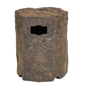 Faux Stone Propane Tank Cover