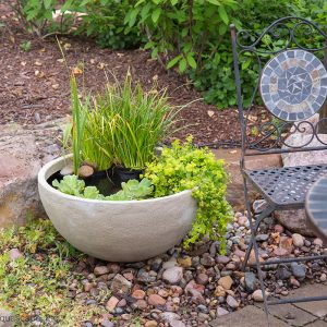Patio Pond Desert Granite 32" Dia (81 cm)